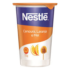 Iogurte Nestlé Cenoura Laranja e MelCopo 170g