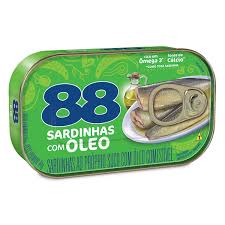 Sardinha 88 Molho Óleo 125g