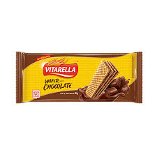 Biscoito Wafer Vitarella Chocolate 80g