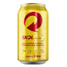 Cerveja Skol Pilsen Lata 350ml