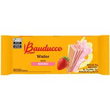 Biscoito Wafer Bauducco Morango 70g