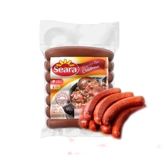 Linguiça Calabresa Seara Aprox. 250g (21,60Kg)