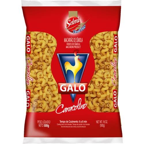 Macarrão Galo Caraculino  500g