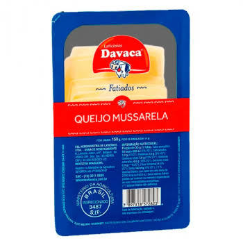 Queijo Mussarela Davaca 150g