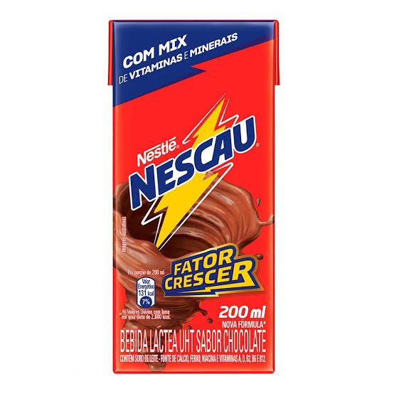 Bebida Lactea Nescau Líquido Prontinho 170ml