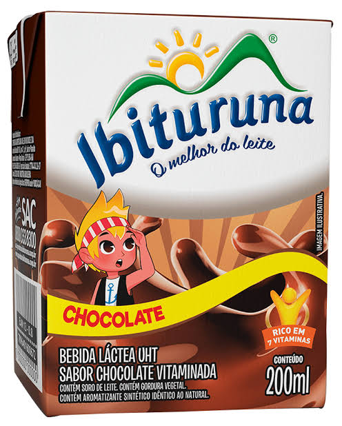 Achocolatado Líquido Ibituruna 200ml