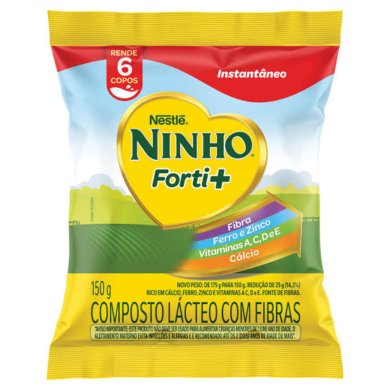 Leite Instantânea Ninho Fort+ 150g