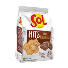 Biscoito Hit Sol Churrasco 80g